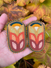 Load image into Gallery viewer, Fall inspired large earrings
